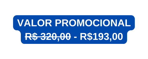 VALOR PROMOCIONAL R 320 00 R 193 00